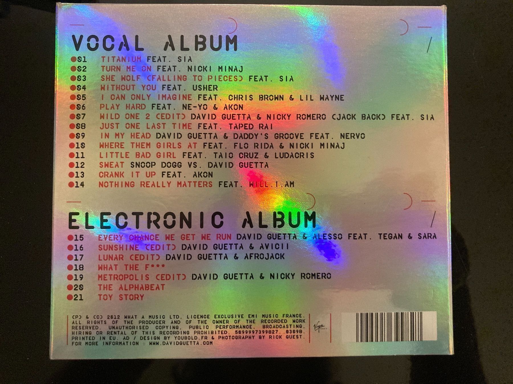 CDs: David Guetta, Nothing but the Beat 2.0 – Gebraucht aus Muri AG von burki_96 1
