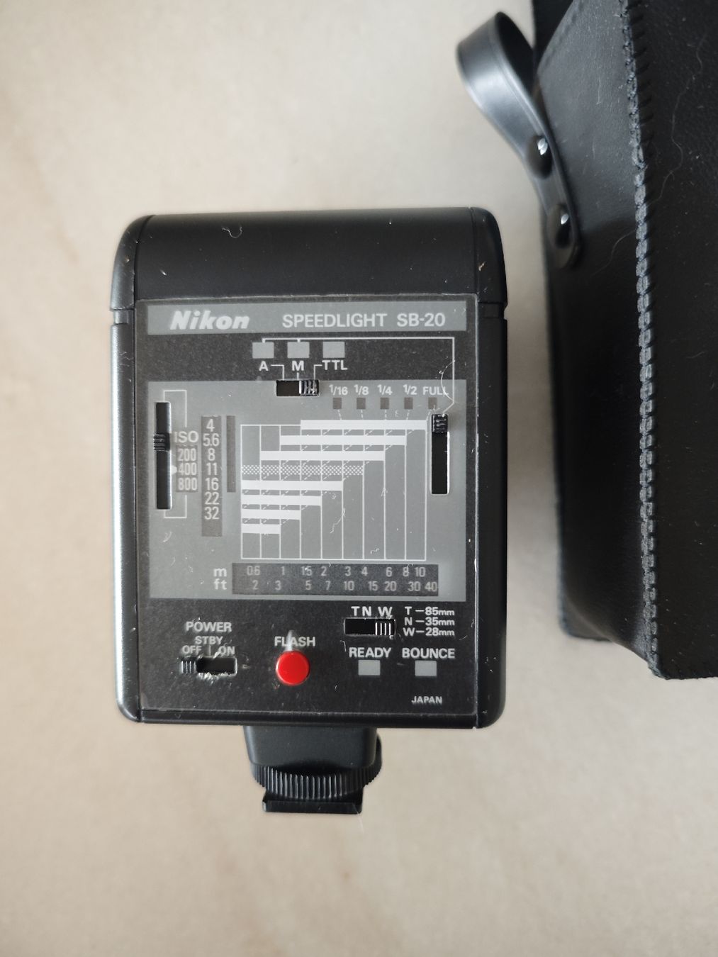 Nikon Blitze: Nikon Speedlight SB-20 Camera Flash with Case - Vintage! – Gebraucht aus Cham von pot_lpv7 1