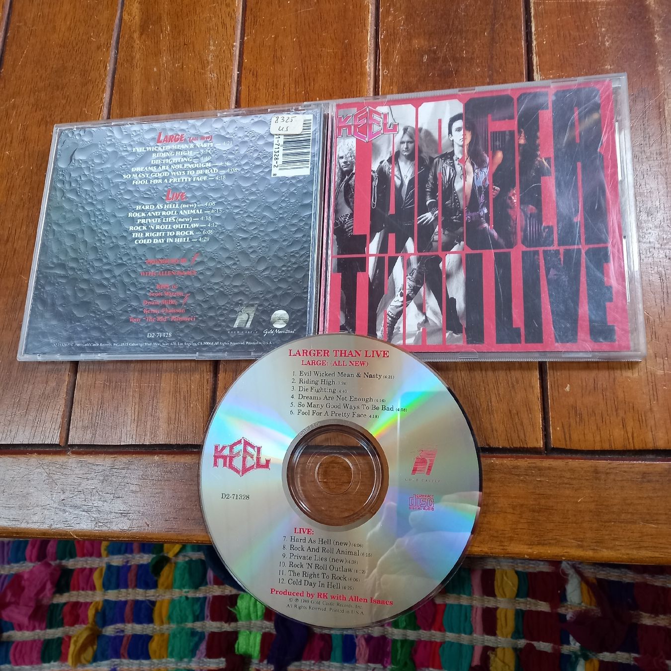 CD: keel - Larger... – Usato da St-Cergue venduto da VeganWarrior