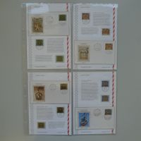 1983, PRO PATRIA: Sammelblätter, rare FDC's (illustriert)