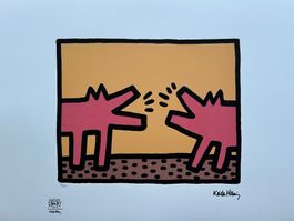 Keith Haring « Breaking Dogs » 20/150