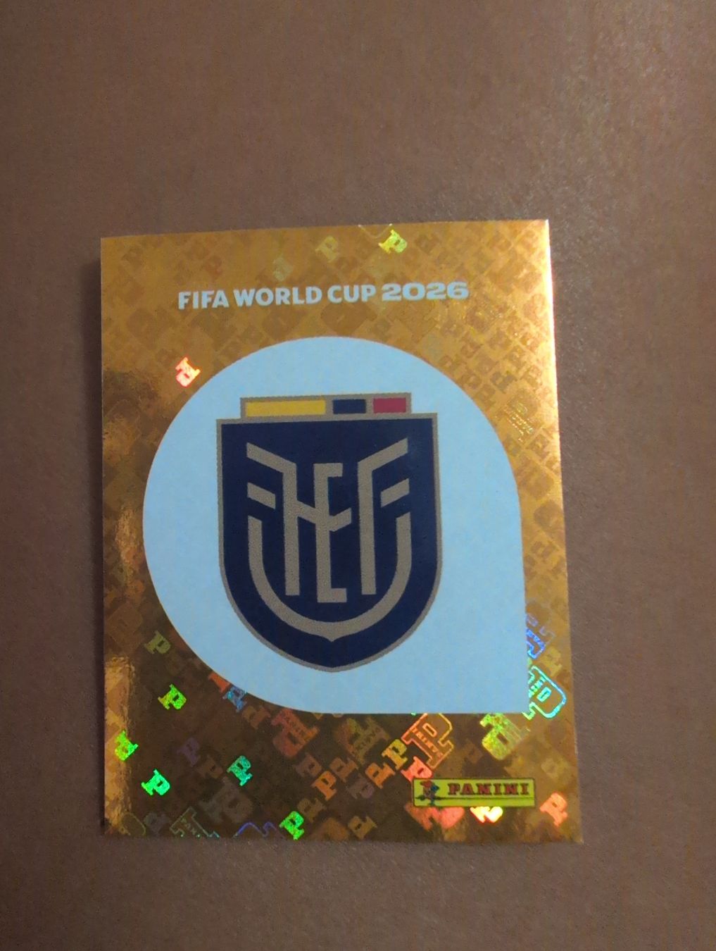 Panini Carte collezionabili: Logo Équateur ECU 1 – Nuovo e nell'imballaggio originale da Lausanne venduto da KarolyneBaiao
