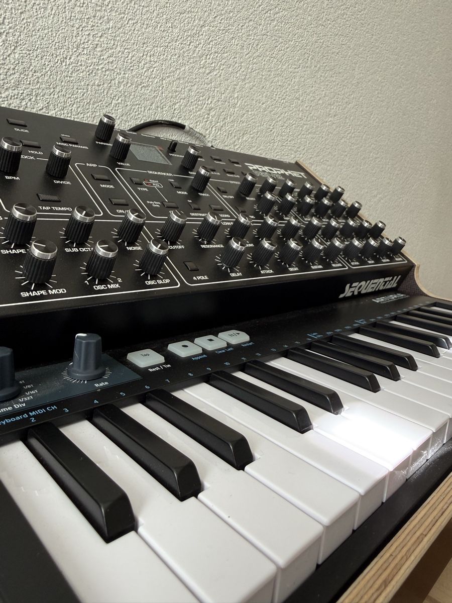 Musikinstrumente: Synthesizer Sequential Prophet Rev2 Desktop & Woodrack – Gebraucht aus Oberegg von glennius94 3