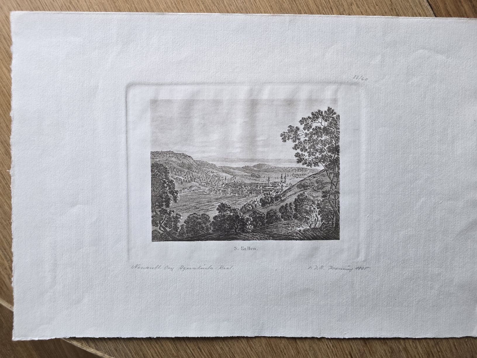 Stiche: Isenring St. Gallen 1825 – Gebraucht aus Hedingen von mickway 1
