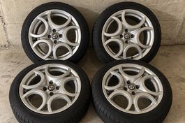 Alfa Romeo Original Alufelgen 17 Zoll inkl. Pneus
