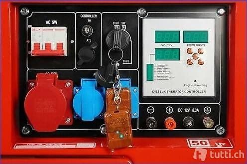 Generatori di corrente: Neu!!! Stromerzeuger Diesel, 9,5 KW – Nuovo e nell'imballaggio originale da Vinelz venduto da AlexNetti007 2
