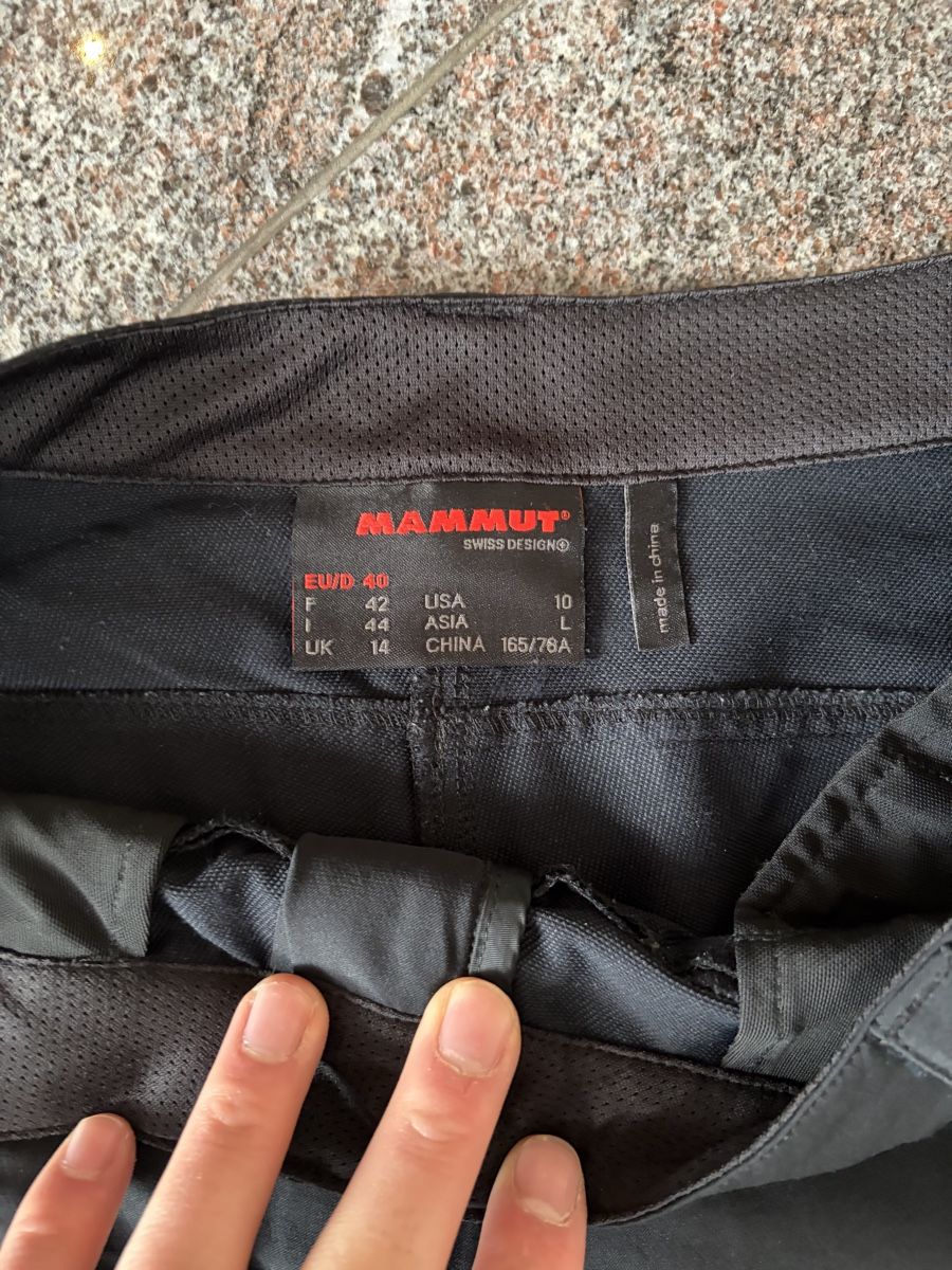 Mammut Pantaloni: Mammut Wanderhose  – Usato da Visperterminen venduto da lgresell 1