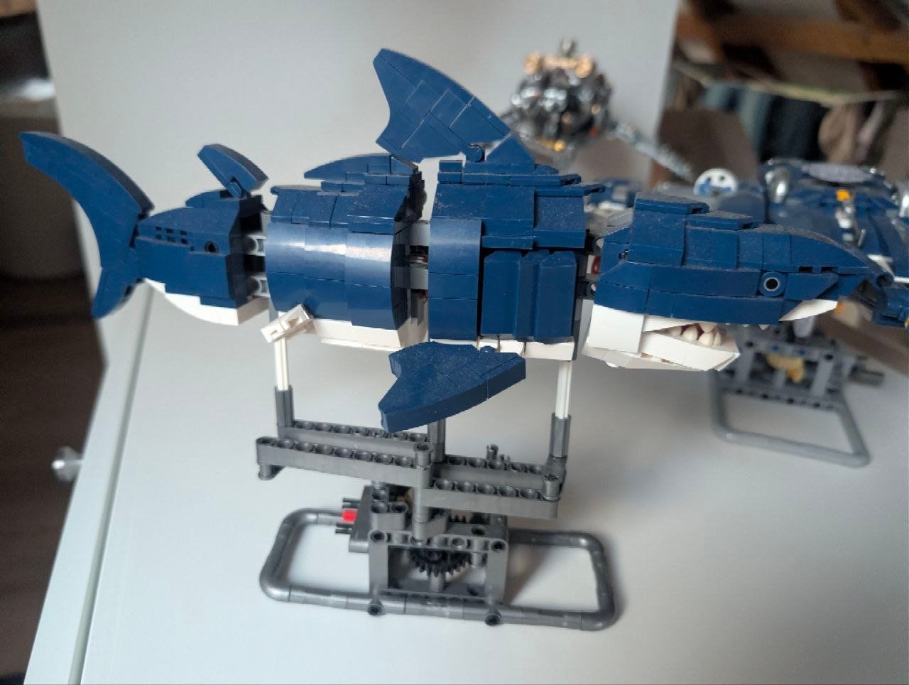 Lampade: beleuchteter steampunk Hai - Lego kompatibel – Usato da Koppigen venduto da wipwap 1