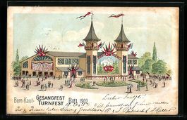 Litho Biel, Bern Kant.Gesangs- u. Turnfe