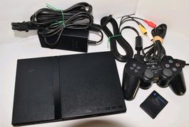 Sony PS 2 Slim Bundle: Console, Controller & Memorycard