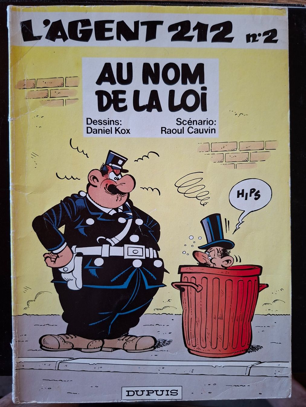 Fumetti: L' AGENT 212 N°2  EO  Au nom de la loi – Usato da Neuchâtel venduto da skajams