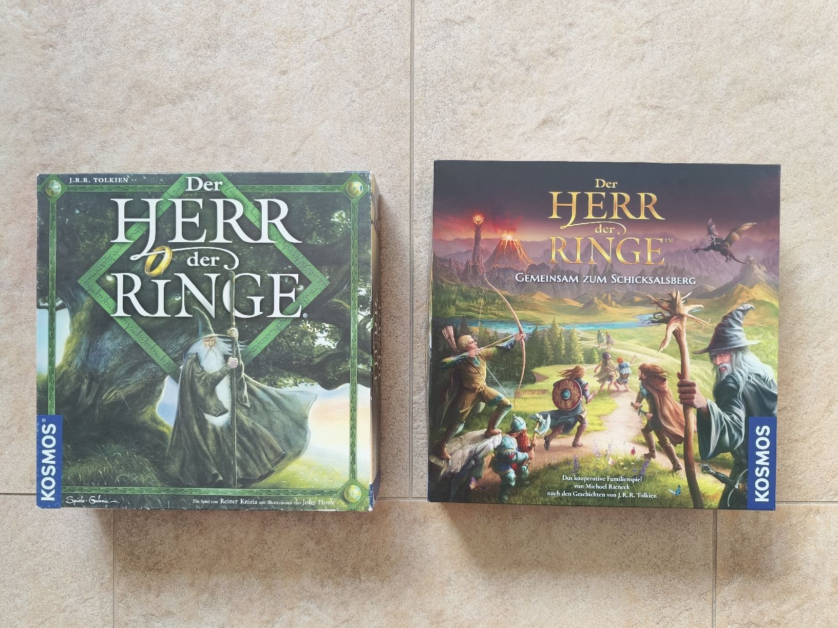 Kosmos Spiele: 2 Gesellschaftsspiele Der Herr der Ringe von Kosmos – Gebraucht aus Luzern von markus82