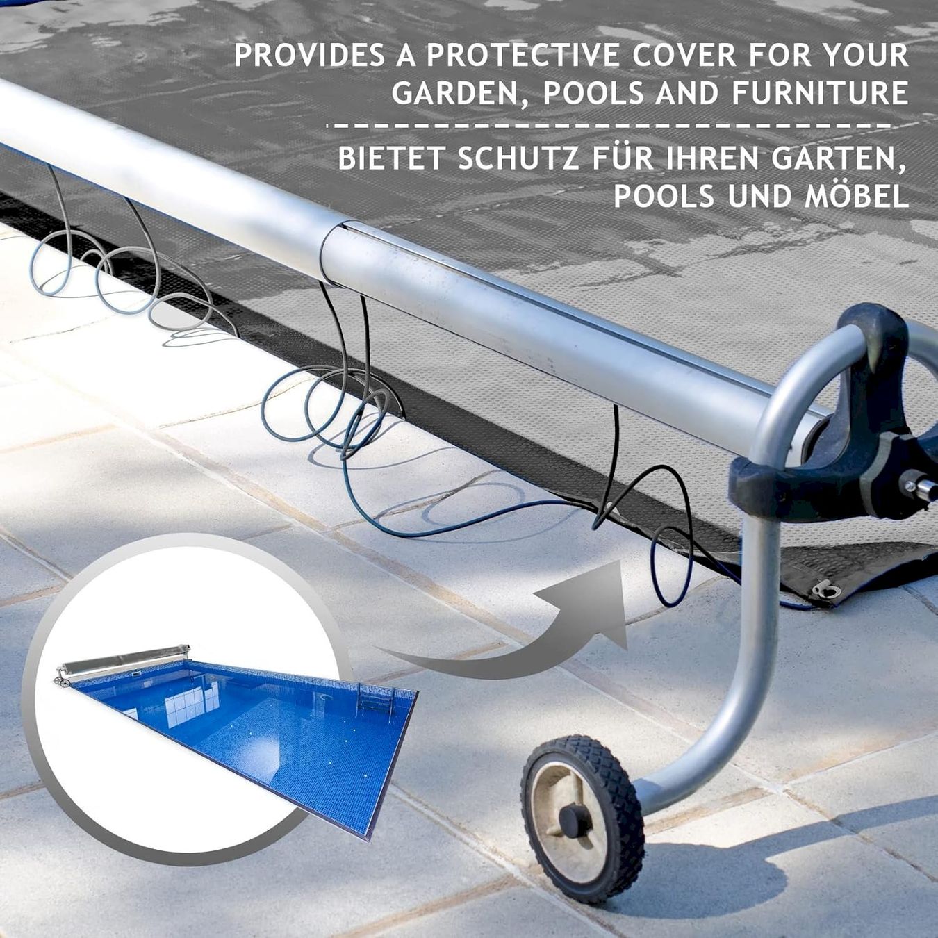 Autres: Abdeckplane 5x7m wasserdicht PVC – Neuf avec emballage d'origine à Bottighofen par zaap 5