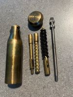 Reinigungsset für Revolver/Pistolen Messing + Zubehör