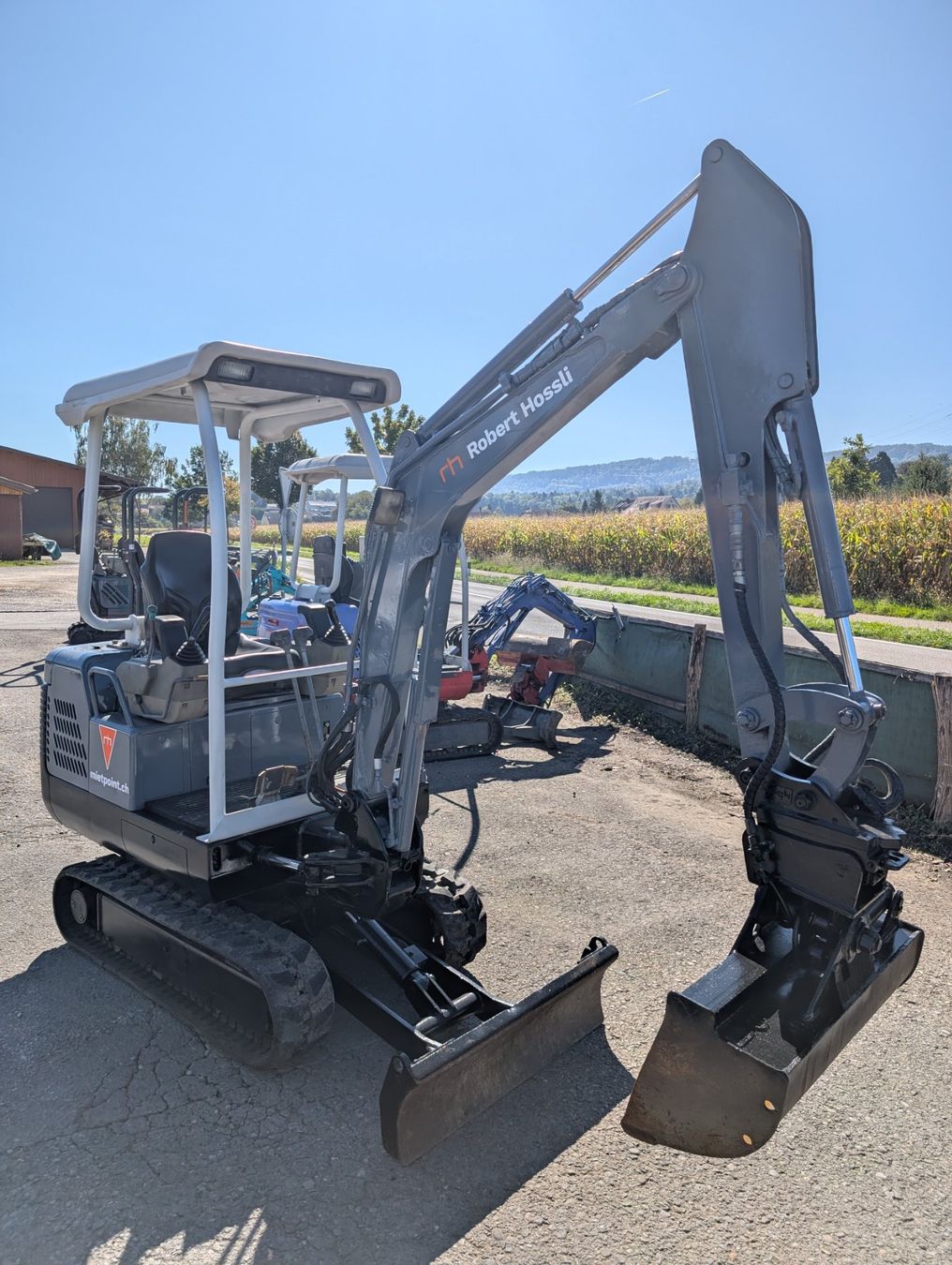 Takeuchi Excavateurs: Bagger Takeuchi 1.5t – D'occasion à Scherz par Mietpoint_Hossli 1