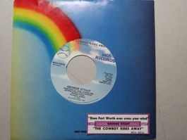 Vinyl Single George Strait Does Fort Worth ever Cros Jukebox