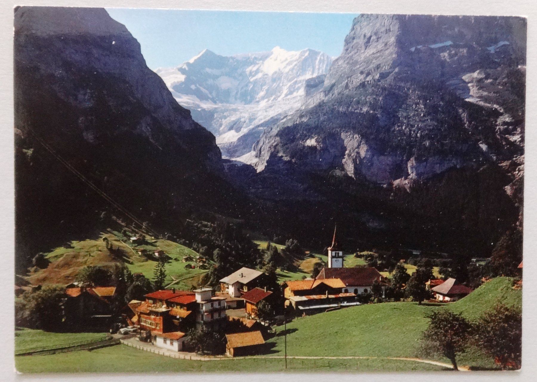 Ansichtskarten: Grindelwald, Fiescherhörner – Gebraucht aus Fétigny von Billy2miny