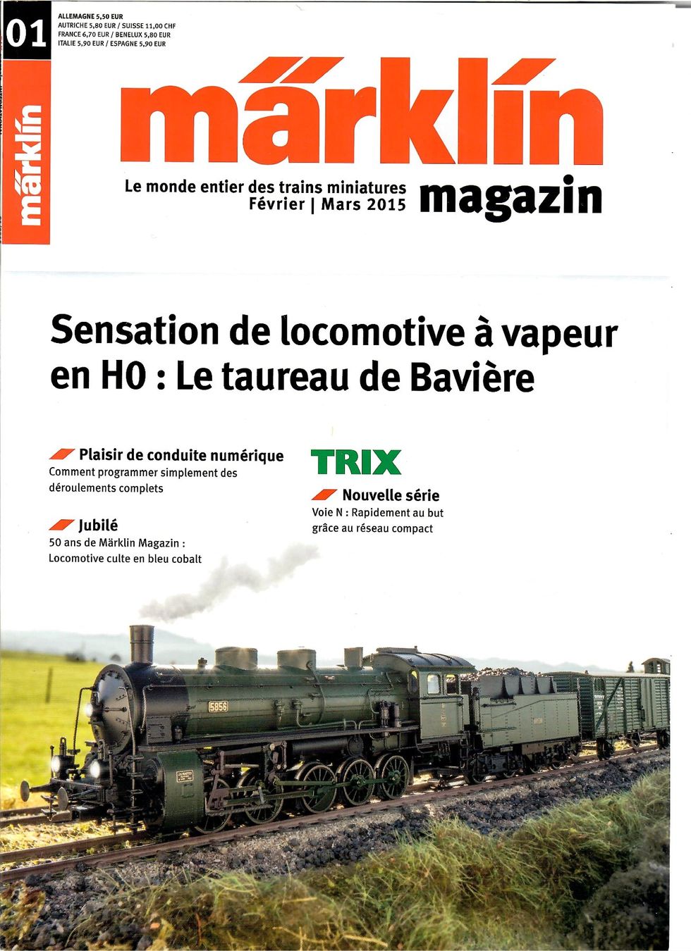 Riviste & Magazine: Märklin magazin 2015 – Usato da Villars-Burquin venduto da Rodjeurs