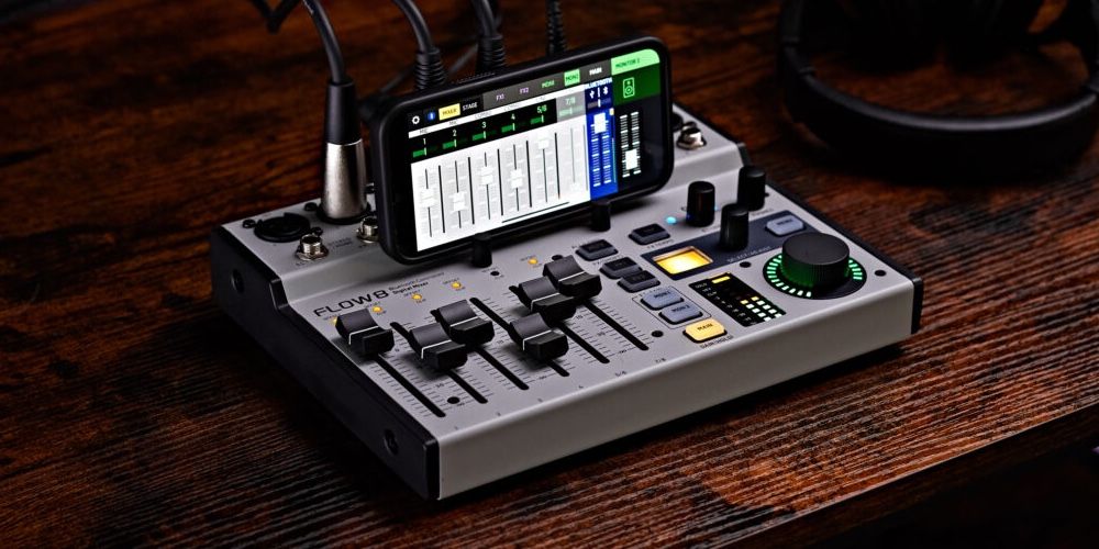 Behringer Console di mixaggio: Behringer Flow 8 Digitalmischpult wie neu! – Nuovo (secondo la descrizione) da Winterthur venduto da Wintimusic