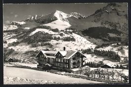 Adelboden, Hotel-Pension Alpenruhe im Sc