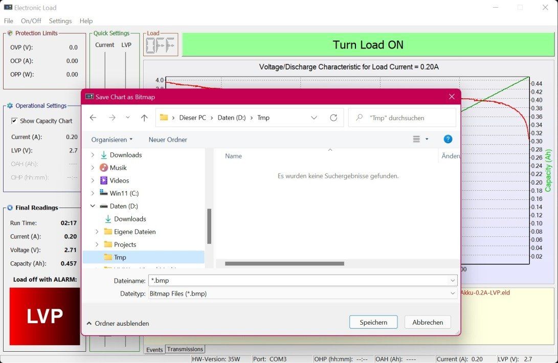 Messen: Elektronische Last 35W inkl. PC-Steuersoftware – Neu und originalverpackt aus Sursee von allduino 6