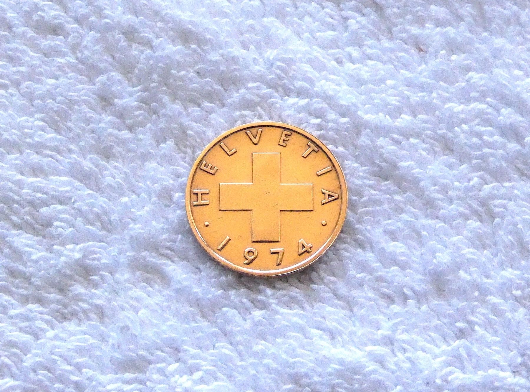 Tutti le monete: 2 centimes/rappen 1974 – Usato da Nyon venduto da Ilmi09 1