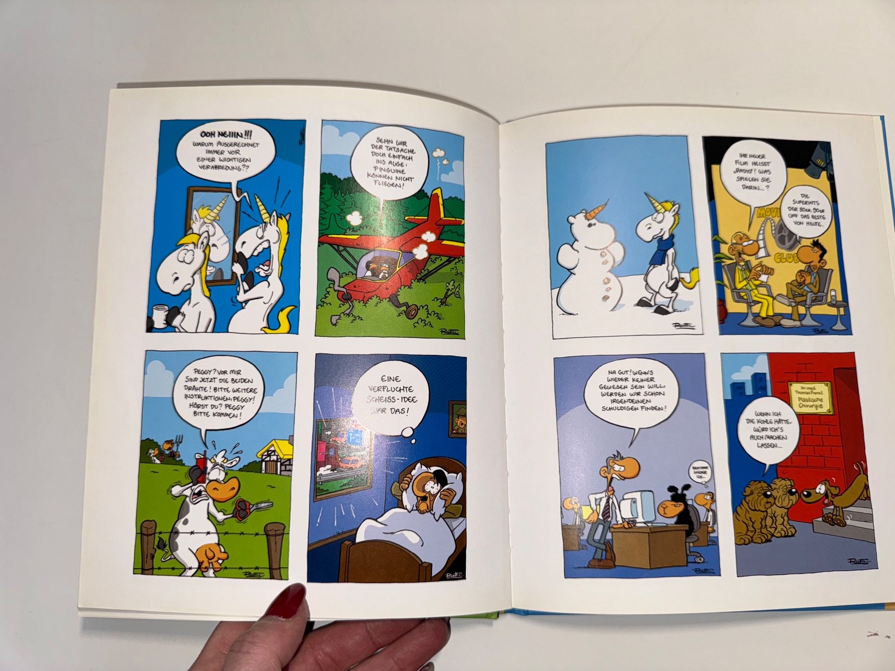 Fumetti: COMIC: Shit happens, Das zweite Tröstbuch – Usato da Grosswangen venduto da Kleine.Knoepfe 4