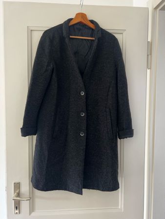 Wintermantel aus Wolle (made in Italy)