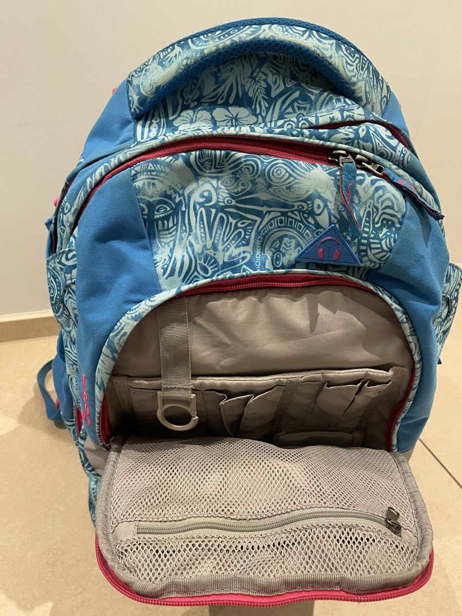 Satch Borse & Zaini: Satch Schulrucksack Aloha Blue – Usato da Affoltern am Albis venduto da Marc_au9 4
