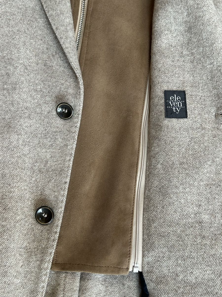 Eleventy Giacche: Edler Eleventy Blazer, Gr.52, beige – Nuovo (secondo la descrizione) da Bolligen venduto da Atelier17.design 3