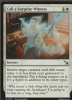 TCG Magic The Gathering MTG UK MKM 006 Call a Surprise Witne