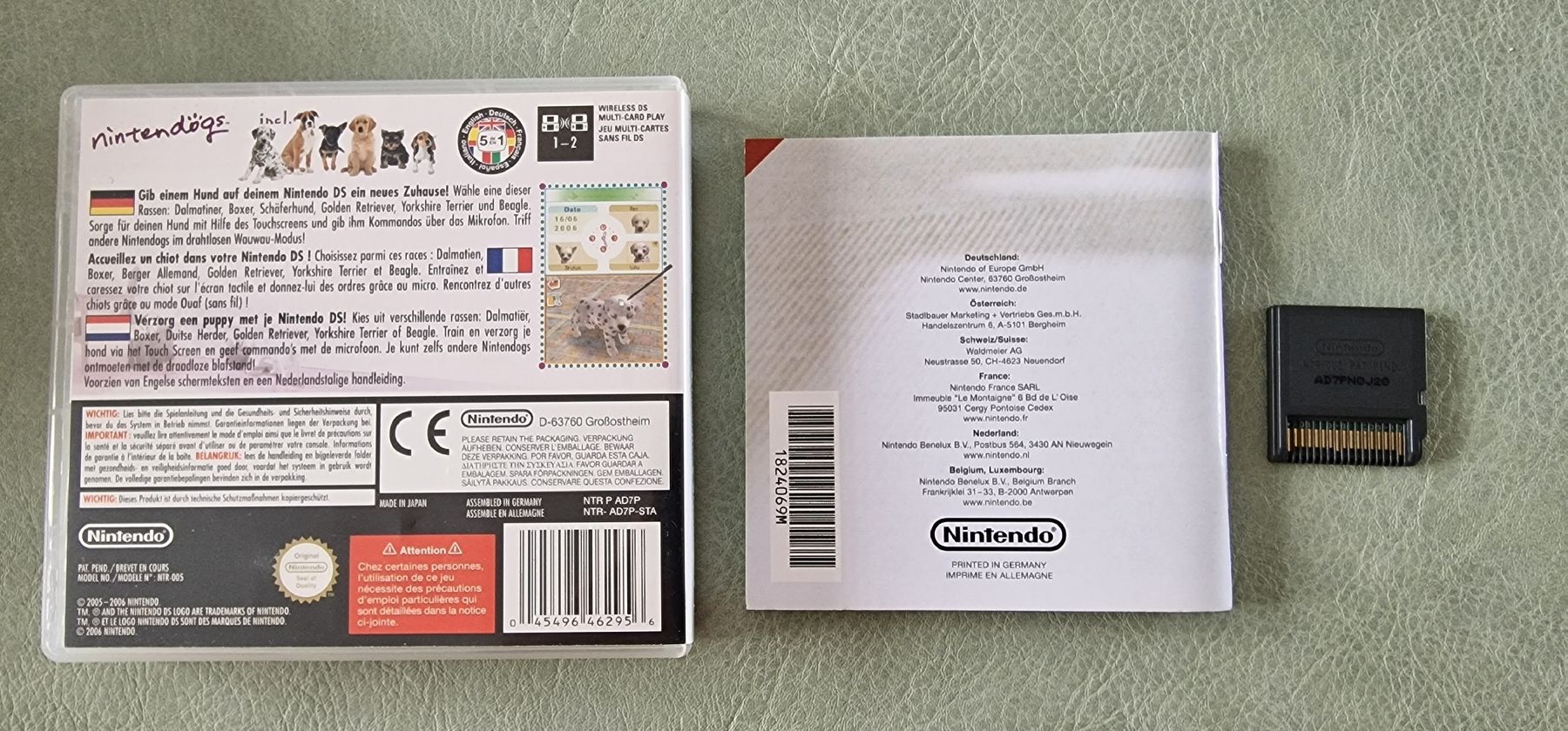 Giochi: Nintendo DS - Nintendogs Spiel Set – Usato da Windisch venduto da Pingu23 1