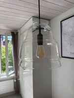 Zara Home Hängelampe Glas klar guter Zustand