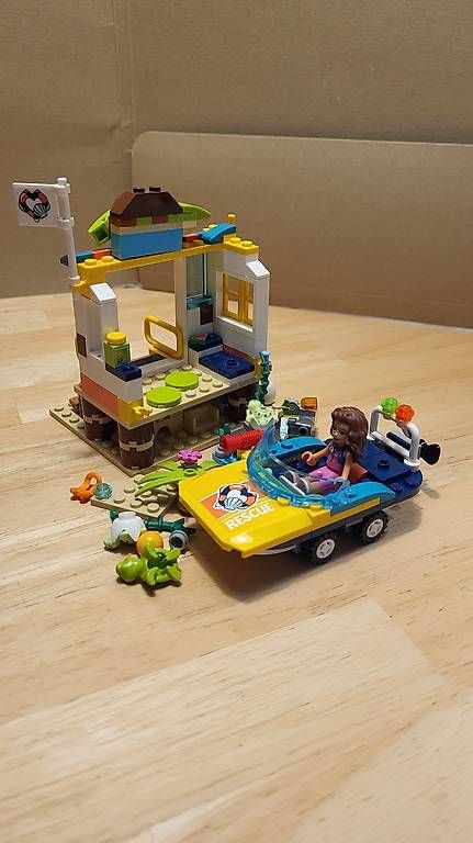 Lego Giocattoli: LEGO 41376 Schildkröten Rettungsstation – Usato da bern venduto da Ryukon 1