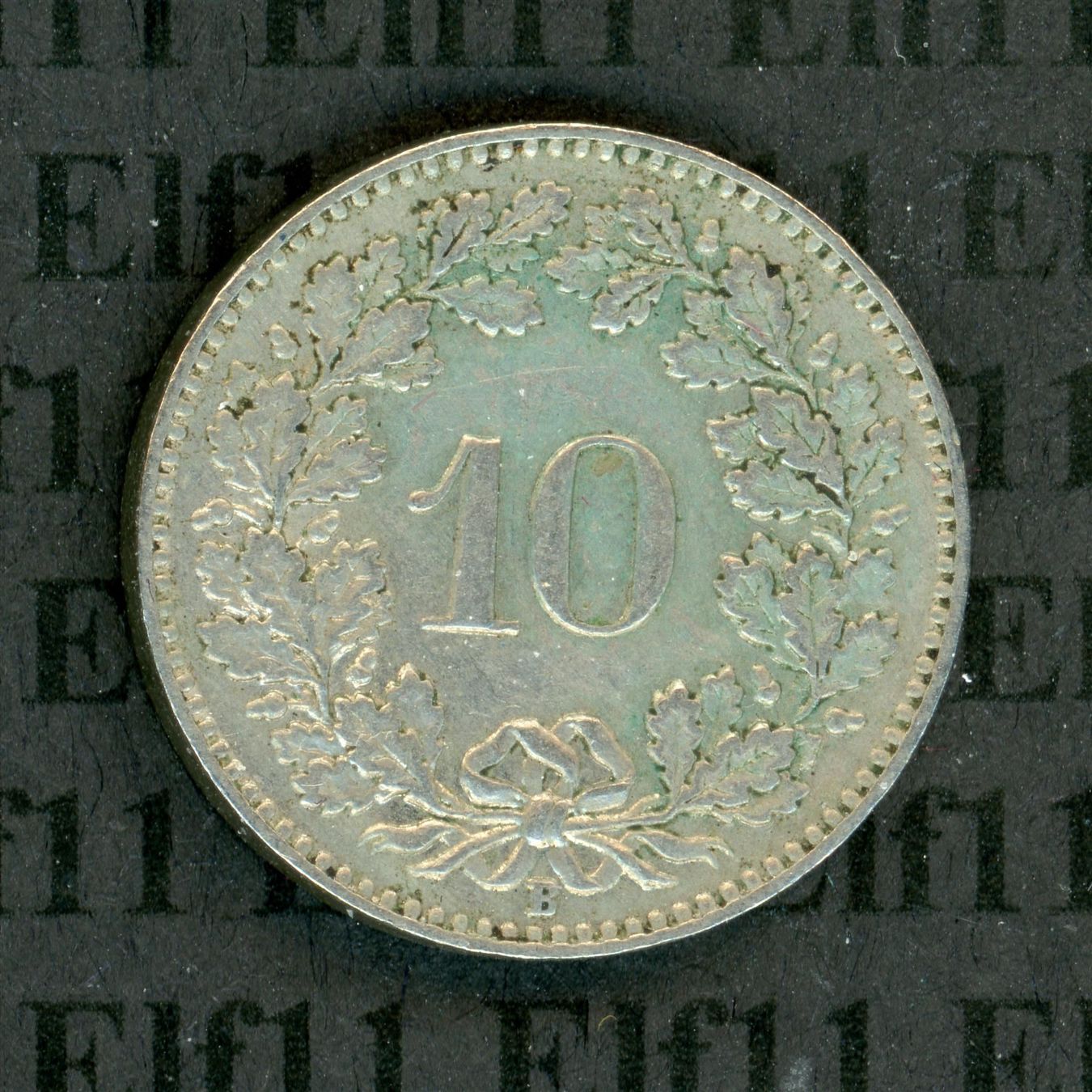 Tutti le monete: CHF___0.10 1930 -unz 10 Rappen – Usato da Widnau venduto da Elf11 1