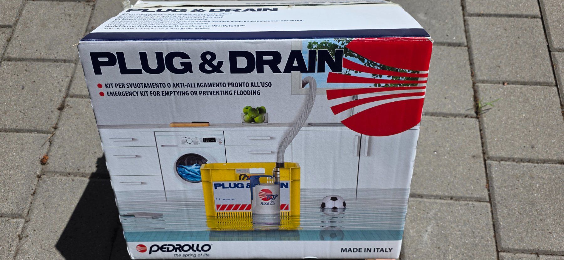 Pumpen & Teile: Pedrollo PLUG & DRAIN Notfall-Set mit Pumpe – Gebraucht aus Tamins von Giamo1