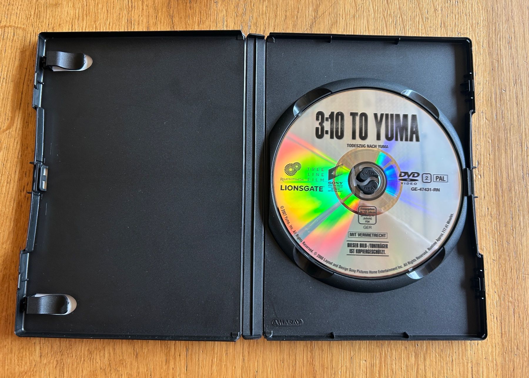 Alle DVDs: DVD 3:10 to Yuma / Todeszug nach Yuma – Gebraucht aus Urnäsch von Winterzauber12 2