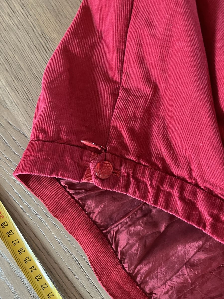 Gonne: Roter Minirock aus Cord vintage – Usato da Zürich venduto da Shopmystyle 3