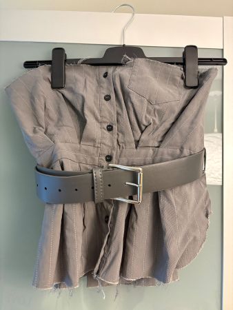 ZARA Top with corset - Size M