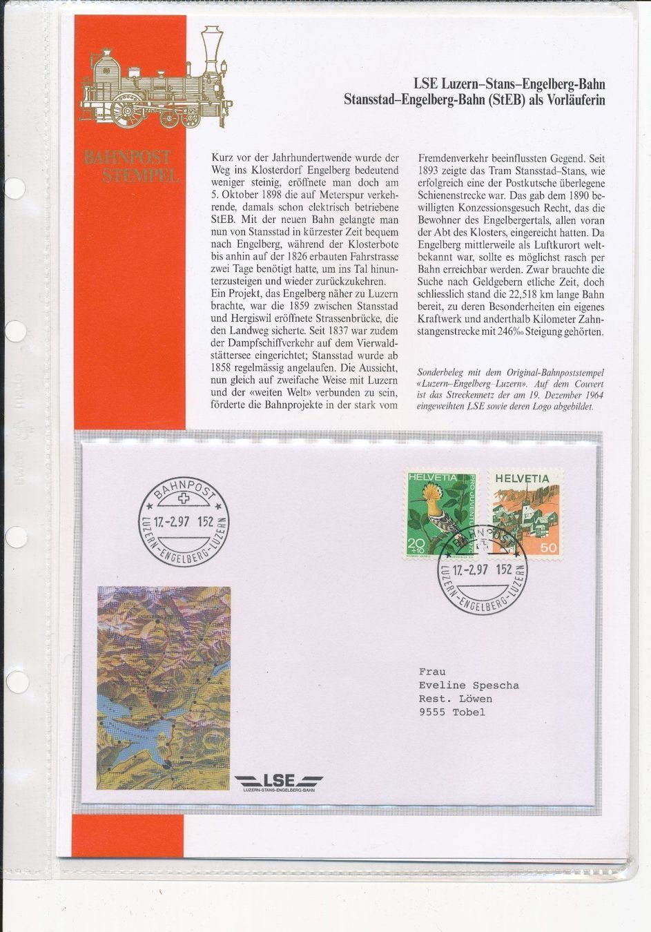Alle Briefmarken: Bahnpoststempel 39 s.Original Sammelband – Neu und originalverpackt aus Neuenegg von muenzenweber-ch 3