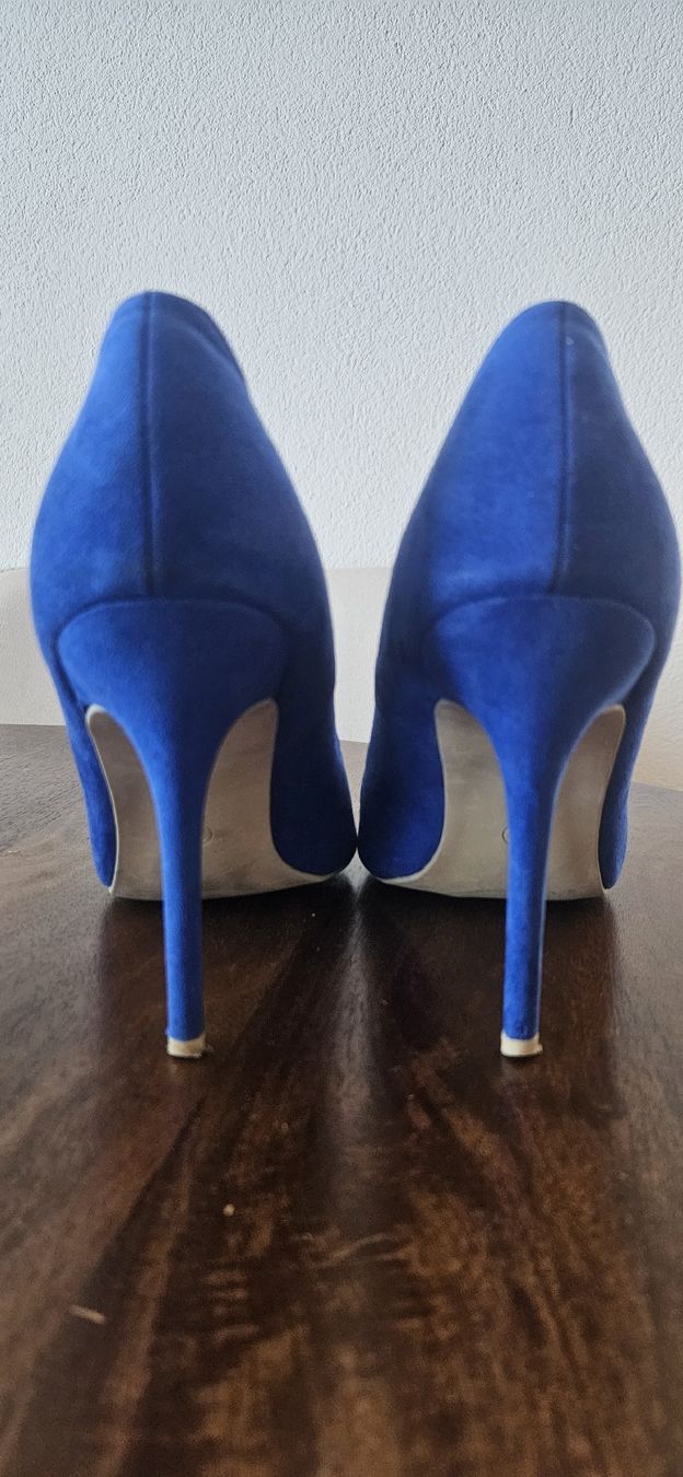 Anna Field Scarpe da donna: Blue high heels - 38 – Nuovo (secondo la descrizione) da Horgen venduto da SA_MOE00 1