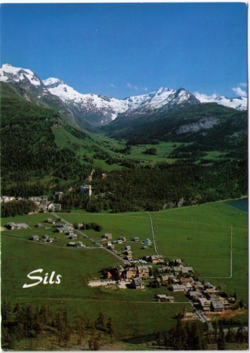 Cartes postales: Sils mit Flexttal – D'occasion à Binningen par Mountainrider