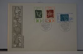 Fürstentum Liechtenstein FDC FL 07.12.1965 Vaduz