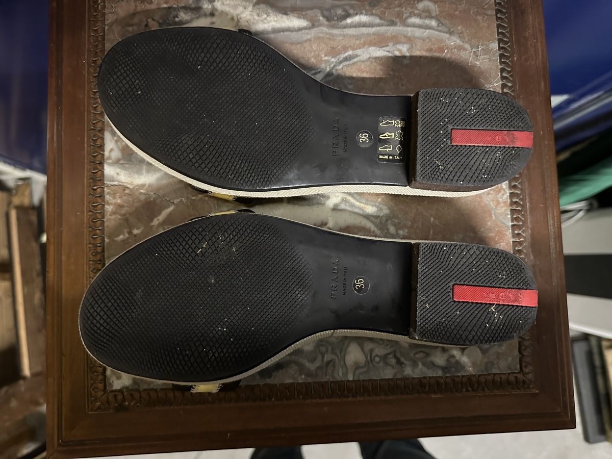 Prada Scarpe da donna: Paire de mules Prada taille 36 – Usato da Genève venduto da Tom6 4