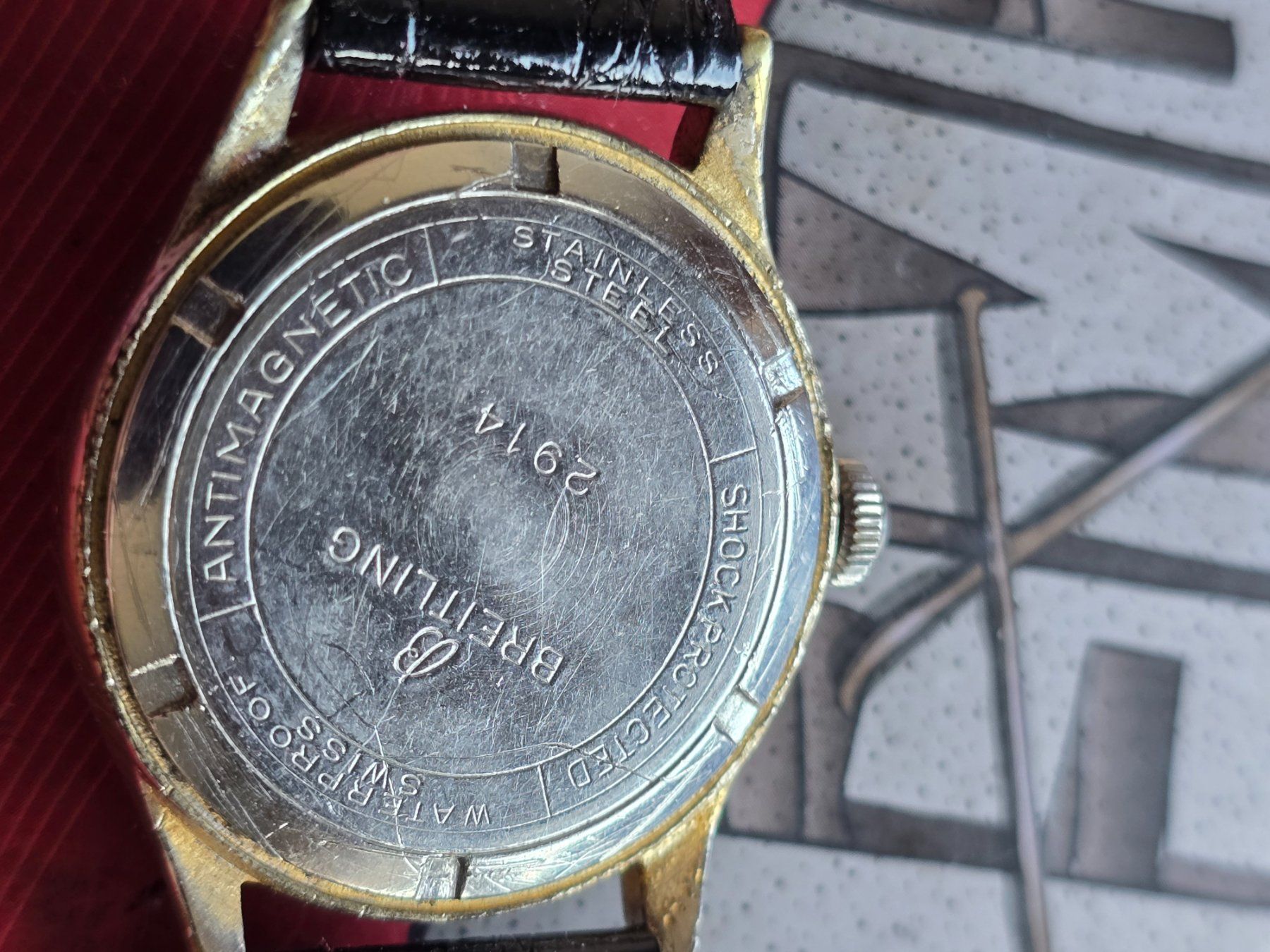 Eterna Orologi: 331 Breitling HA aus ca 1948 Cal. Peseaux 350 – Usato da Muri AG venduto da Corredor 6
