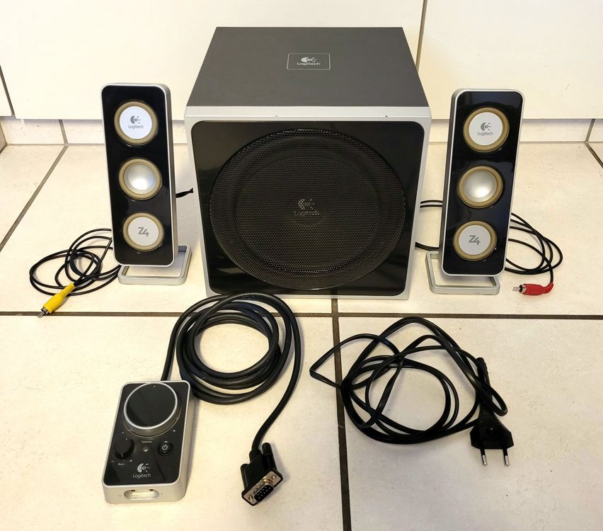 Logitech Z4 Lautsprechersystem | Kaufen auf Ricardo