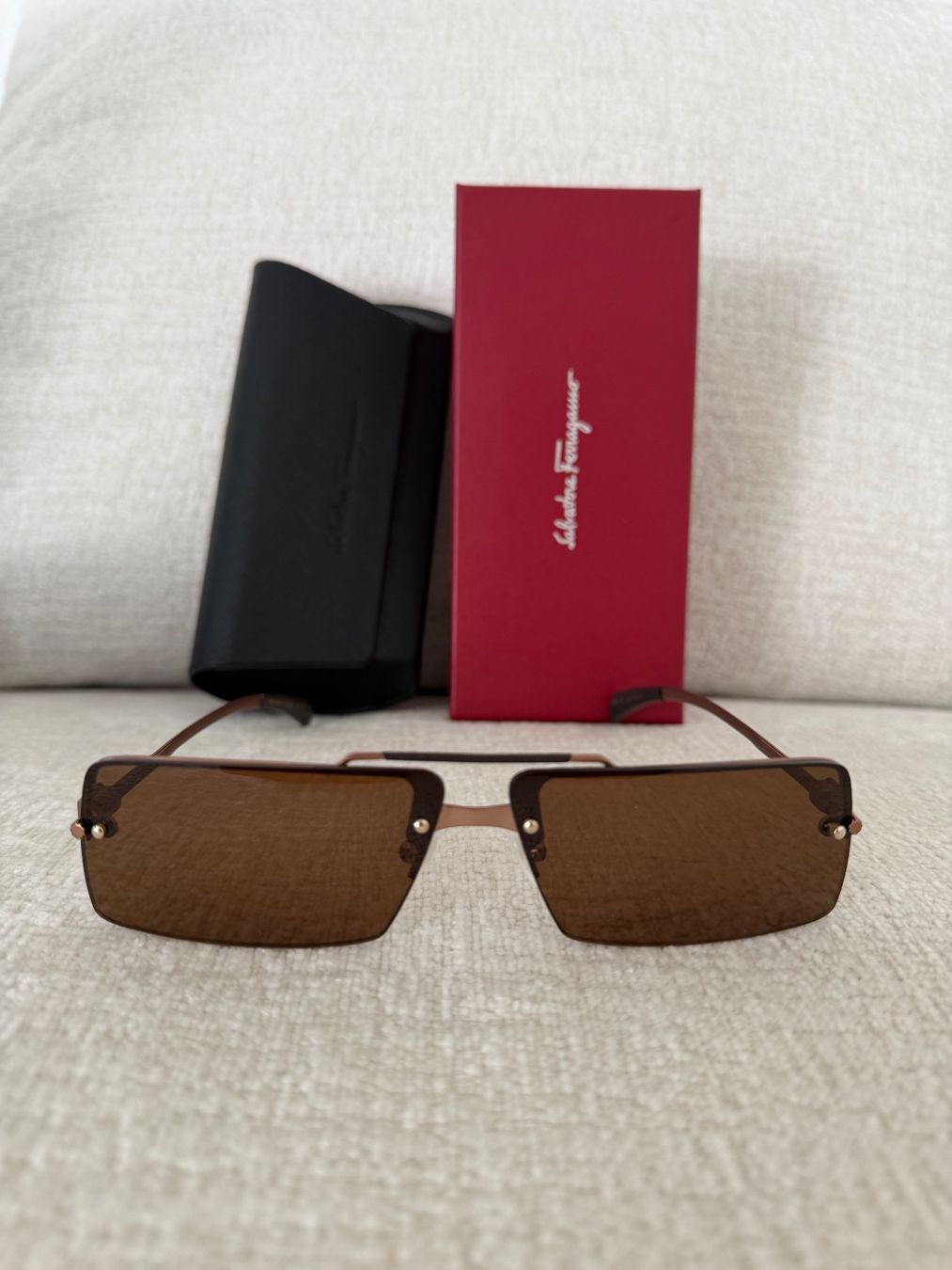 Salvatore Ferragamo Occhiali & Lenti: Salvatore Ferragamo Sonnenbrille – Nuovo e nell'imballaggio originale da Buchs AG venduto da Maison_Djana_ 1