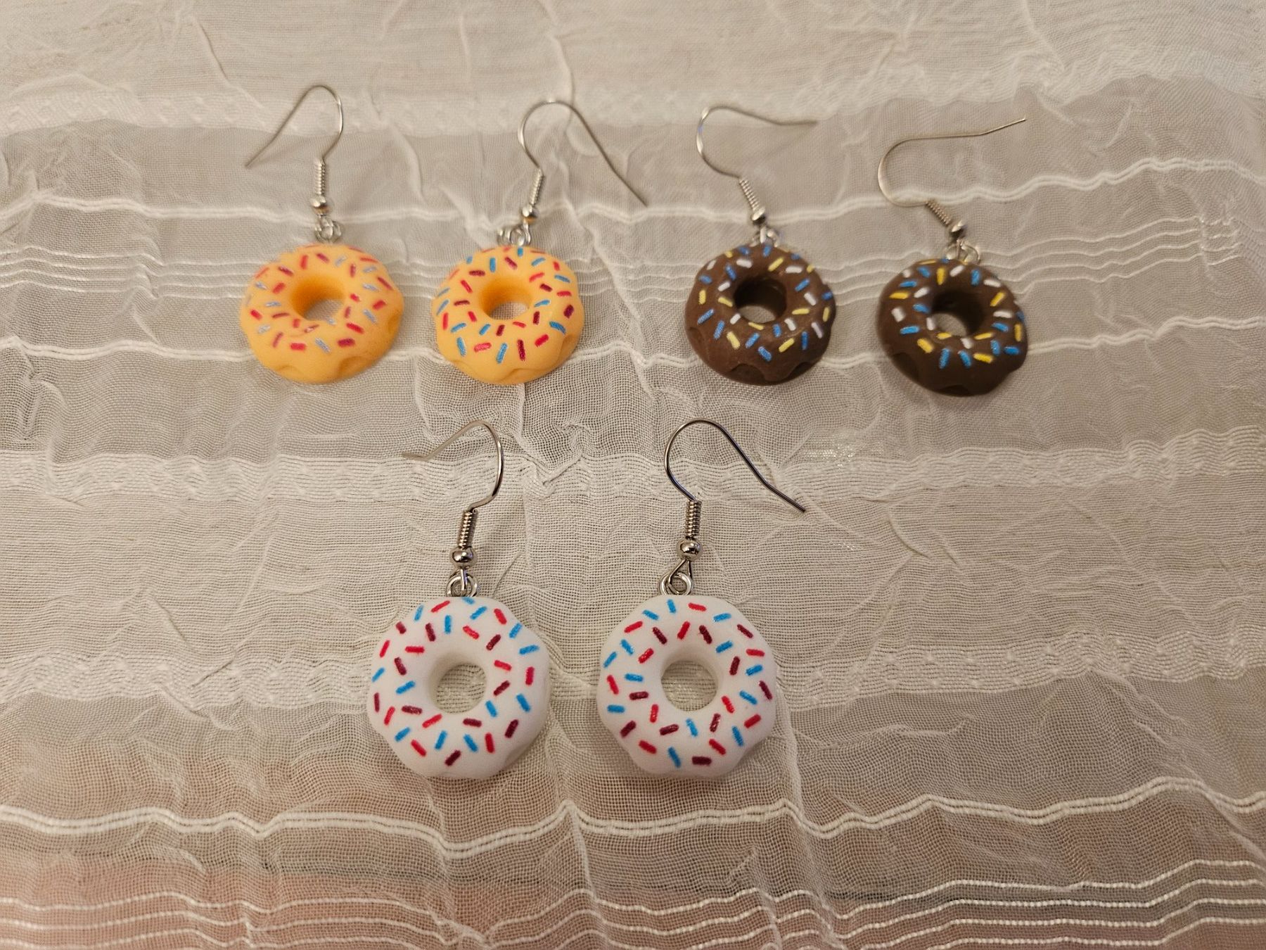 Orecchini pendenti & Orecchini a lobo: Donuts ohrringe – Nuovo (secondo la descrizione) da Dietikon venduto da Eleda 1