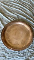 Assiette décorative ancienne, métal cuivre , diamètre 30cm