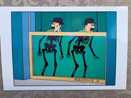 Tim und Struppi / Tintin - Postkarte 021 Hergé/Moulinsart